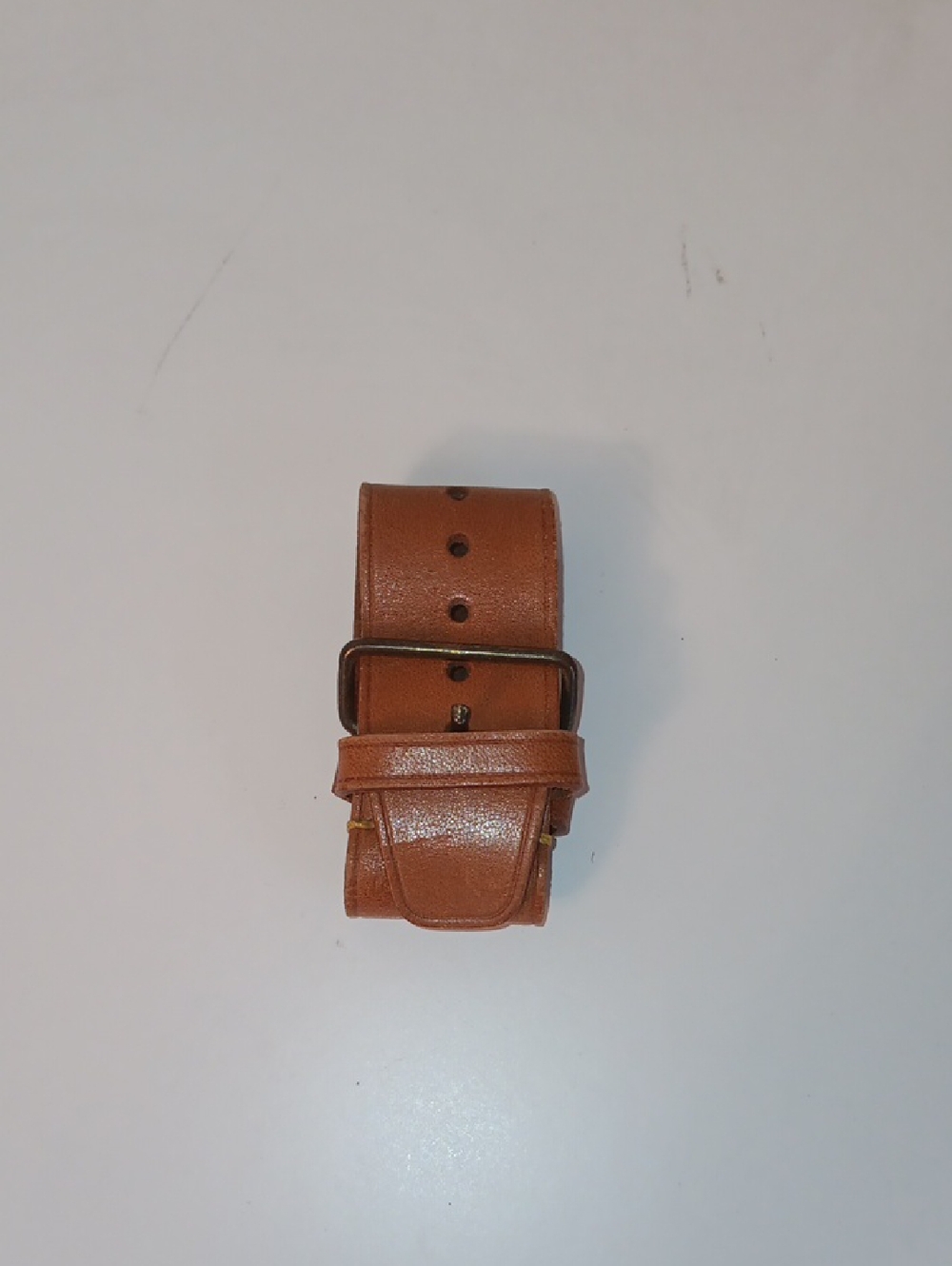 Louis Vuitton Brown Leather Belt Loop Strap
